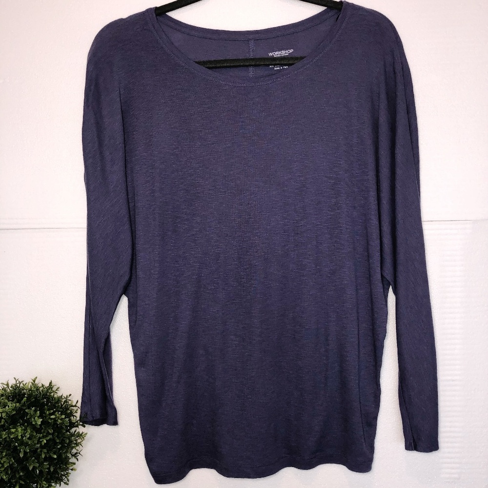 Workshop Republic Clothing Purple Top